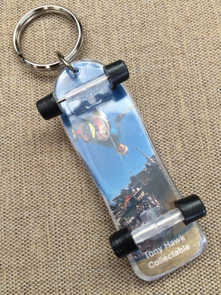 POWELL PERALTA OLD SCHOOL TONY HAWK FINGERBOARD KEYCHAIN - Sale