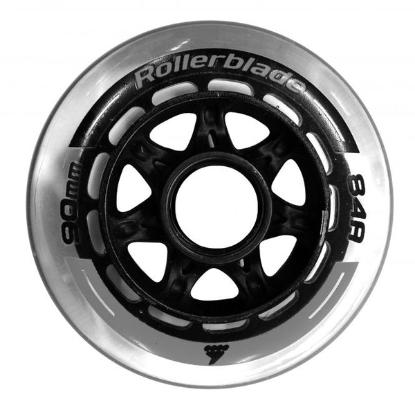 Rollerblade Wheels 90mm/84A- 8 Pack