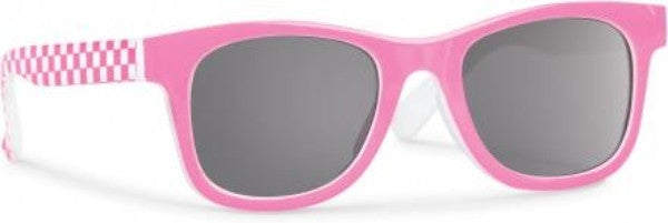 Forecast Kids Laugh Sunglasses -Neon Pink/Grey Polycarbonate
