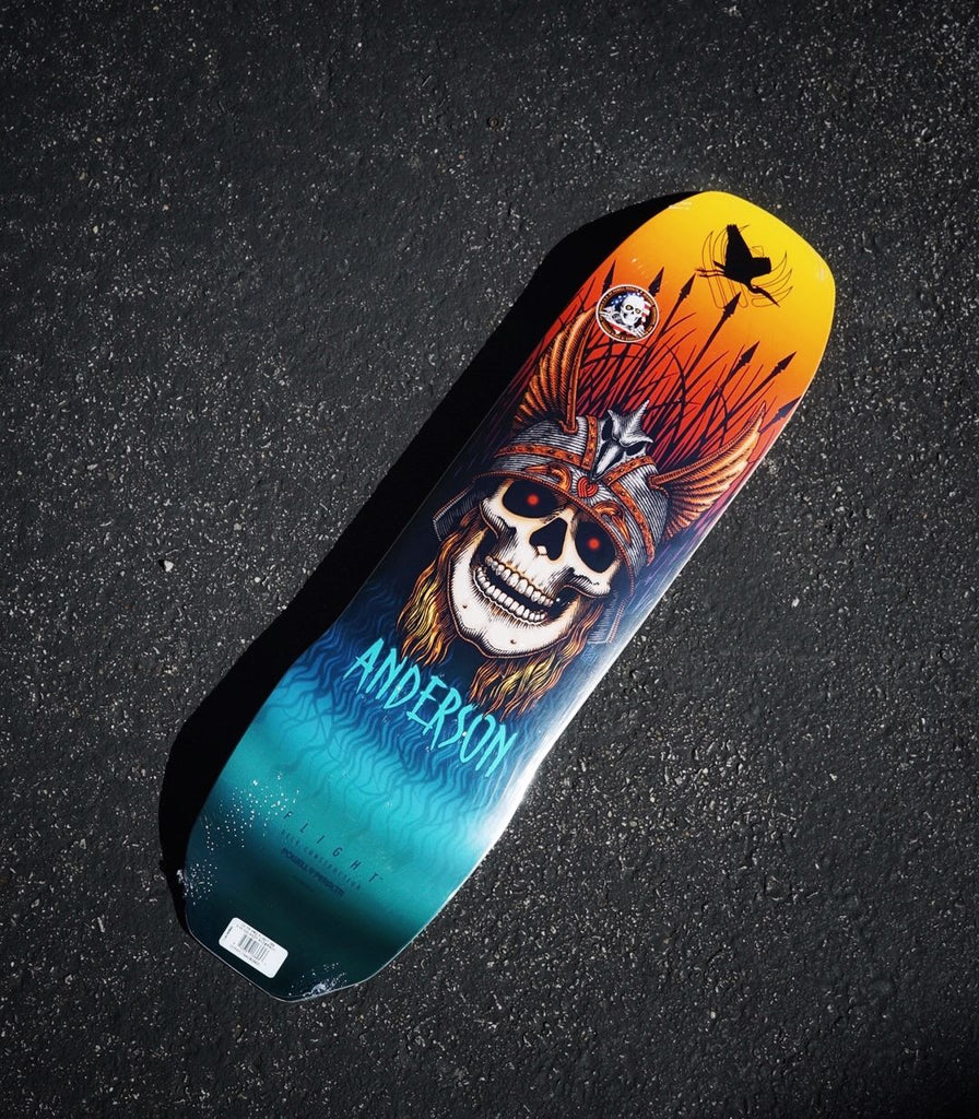 Powell Peralta Pro Andy Anderson Heron Skull Flight® Skateboard