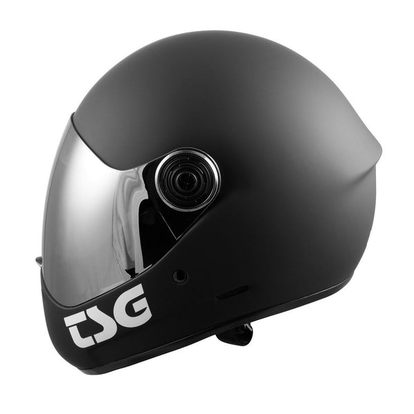 TSG Pass Pro - MATT BLACK Full Face Helmet + Bonus Visor - Sale
