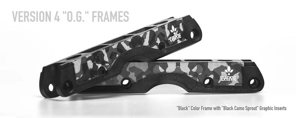 Create Originals *NEW* "Custom Graphic" OG Frames RED vs Black Camo Sprout