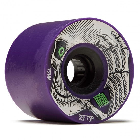Powell Peralta Kevin Reimer Skateboard Wheels 72mm 75A 4pk Purple - Sale