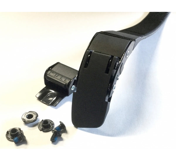 POWERSLIDE FREESKATING REPLACE Classic Buckle, 20cm incl. Hardware, black