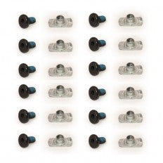 Razors Style Inline Skate T-Nut Soul Frame Mounting Bolts 12 Pack - Sale
