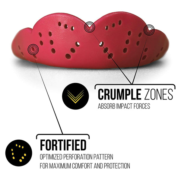 SISU Aero NextGen 1.6mm Custom Fit Sports Mouthguard Youth/Adults