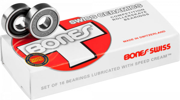 Bones® Swiss Ceramic Bearings 8mm 16 pack