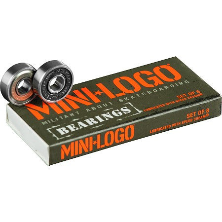 Mini Logo Bearings - 8 Pack of Skate Bearings