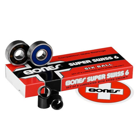 Bones Super Swiss 6-Ball Bearings - Sale
