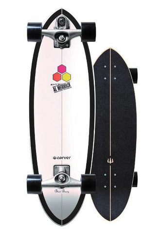 Carver 31.75" CI Black Beauty Surfskate Complete C7 - Sale
