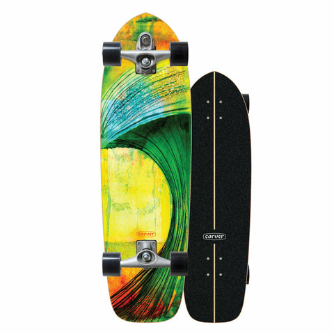 CARVER 33.75" GREENROOM SURFSKATE 2022 COMPLETE C7 - Sale