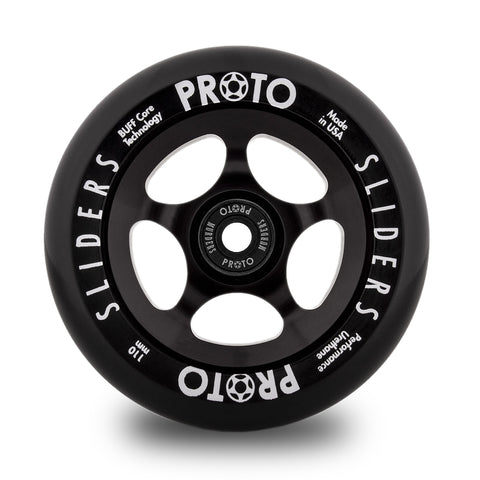 Proto- Slider Scooter Wheels 110mm (Black on Black)