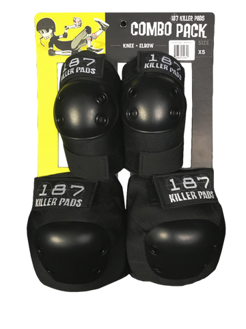 187 Killer Combo Pad Set - Black