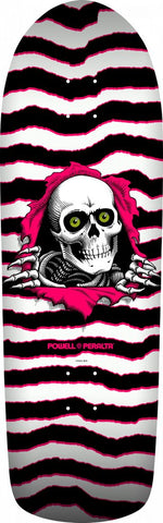Powell-Peralta OG Old School Ripper Skateboard Deck, White/Pink, 10.0" - Sale