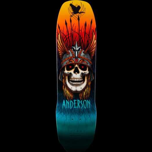 Powell Peralta Pro Andy Anderson Heron Skull Flight® Skateboard Deck - Multiple Sizes - Sale