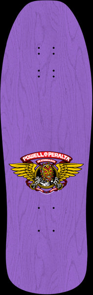 Powell Peralta Nicky Guerrero Mask Skateboard Deck Purple - 10 x 31.75 - Sale