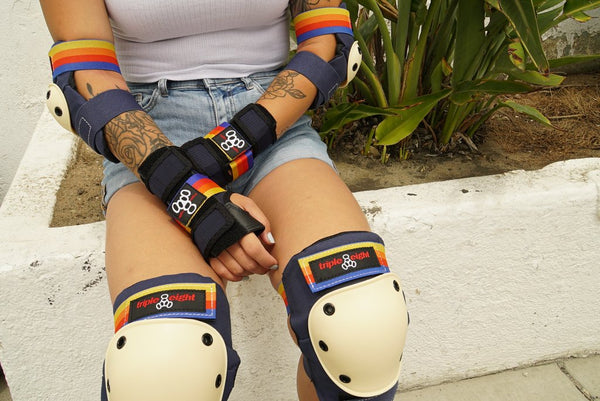 Triple 8 Saver Series 3-Pack- Color Collection/ Pacific Beach