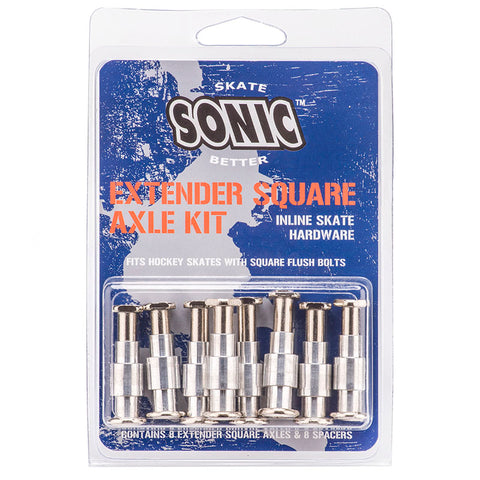 Sonic SQUARE Universal Extender 6mm Square Inline Axle Kit - Set of Axles