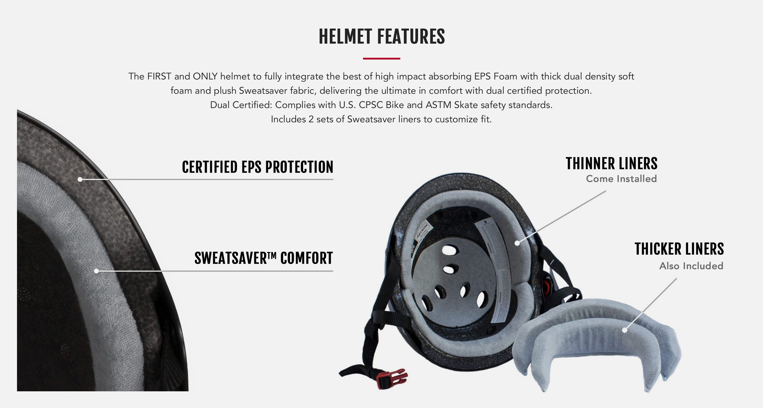 Casque Roller - Triple Eight Sweatsaver Casque Roller - Triple Eight Sweatsaver