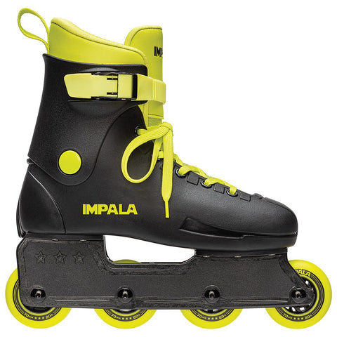 Impala Lightspeed Inline Skate- Black/Fluoro - Size 12 Only - Super Sale