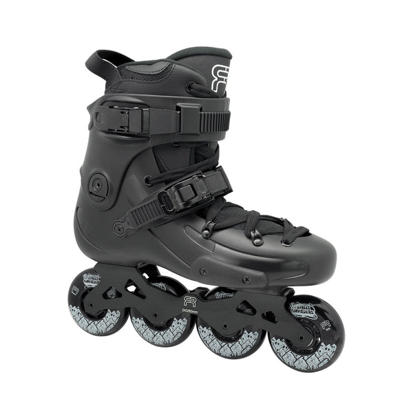 FR FR1 80 Black Complete Skates - 2025