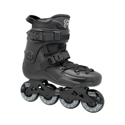 FR FR1 80 Black Complete Skates - 2025