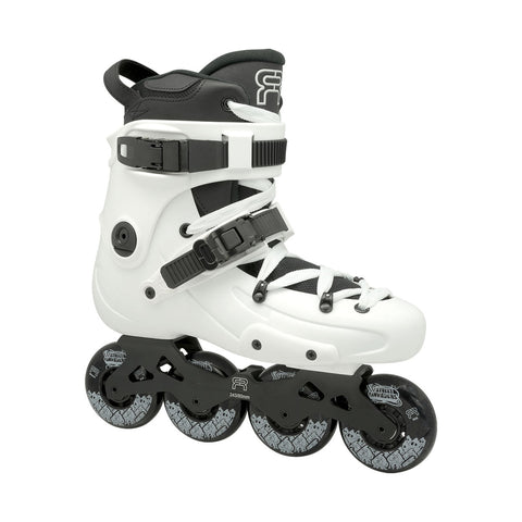 FR FR1 80 White Complete Skates - 2025