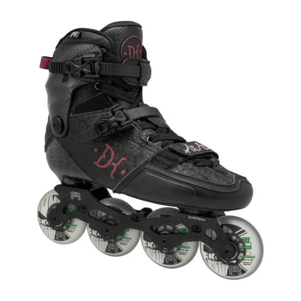 FR - DARIA - BLACK / PURPLE