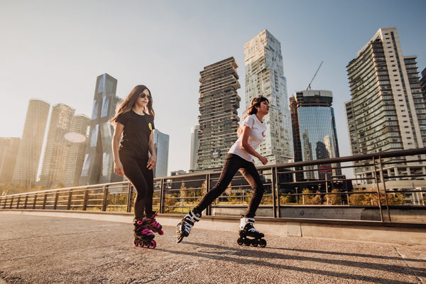 FR FRW 80 Skates Black/Pink