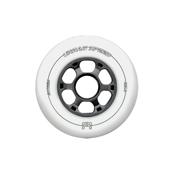 FR - URBAN SPEED WHEELS - 90mm White - Single Wheel