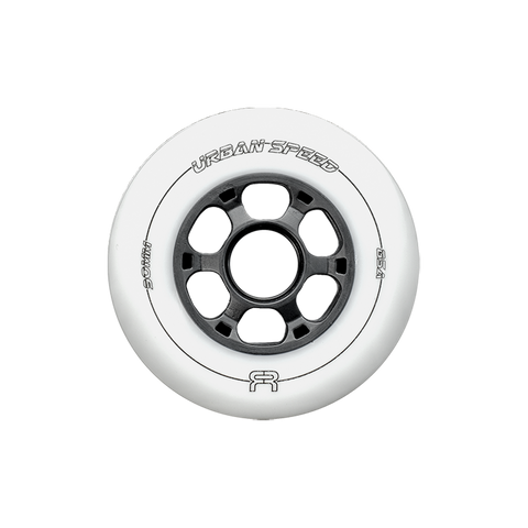 FR - URBAN SPEED WHEELS - 90mm White - Single Wheel