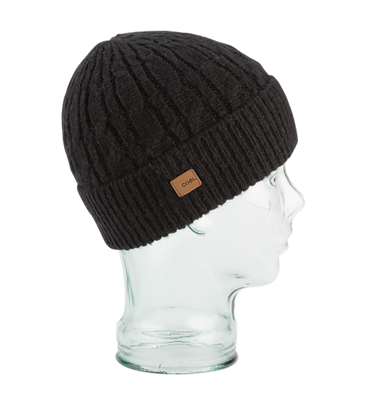 ●typeservice● Strap Detail Textured Beanie Black OSTA09BKF WEBSITE_01-6.jpg