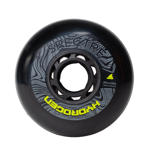 Rollerblade Hydrogen Spectre Wheels - Black - 80mm/85A 4-pack Hydrogen 80 - Sale