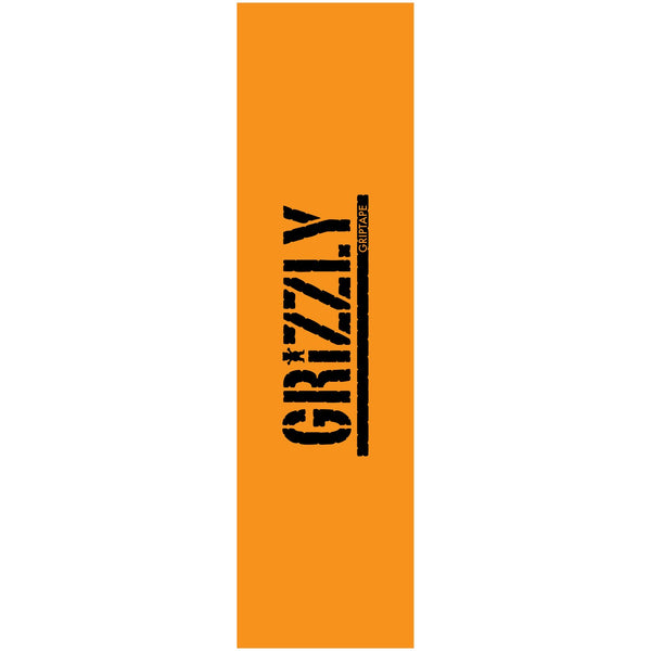 Grizzly 9" Stamped Necessities- Orange/Black Perforated Sheet