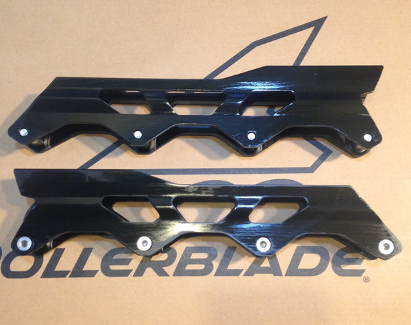 Rollerblade 243 or 255 4x80mm All Black - Flat Frame