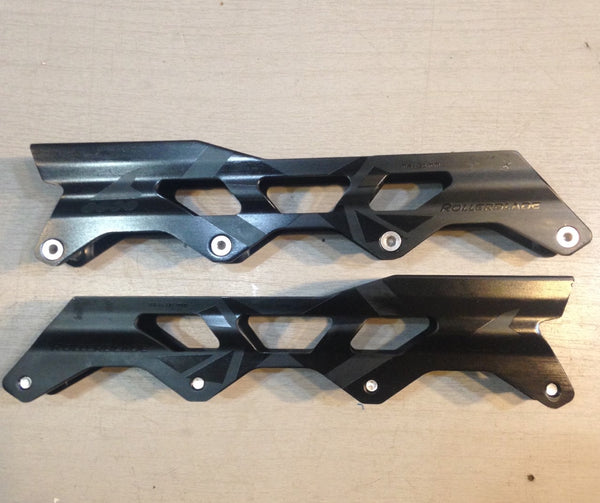 Rollerblade 243 or 255 4x80mm All Black - Flat Frame