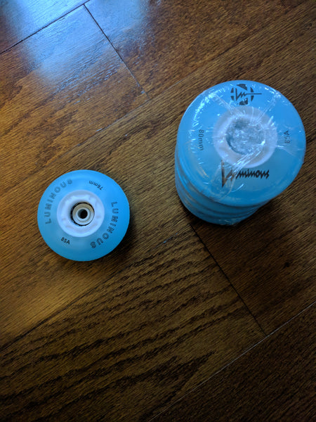 Seba Luminous LED Wheels 72mm/85a Multiple Colors 4-Pack - Sale