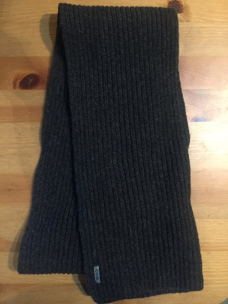 Coal Classic Scarf Dark Grey