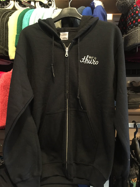 Thuro Keep It Thuro Zip Up Sweatshirt - Sale