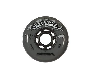 Seba Street Invaders 76mm Wheels Mulitiple Colors 4-Pack
