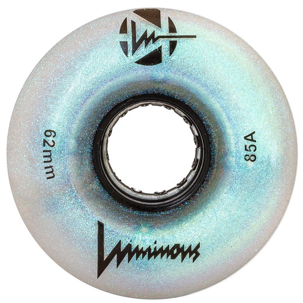 Luminous LED Inline Skate Wheels Multiple Colors 80mm 4-Pack - Sale