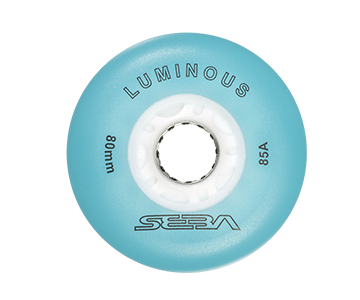 Seba Luminous LED Wheels 72mm/85a Multiple Colors 4-Pack - Sale