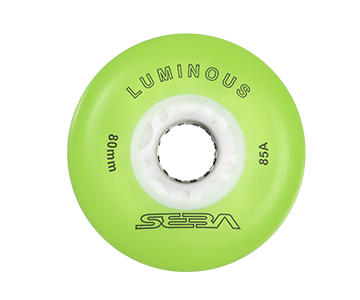 Seba Luminous LED Wheels 76mm/85a Multiple Colors 4-Pack - Sale
