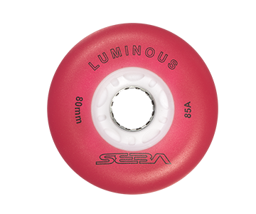 Seba Luminous LED Wheels 72mm/85a Multiple Colors 4-Pack - Sale