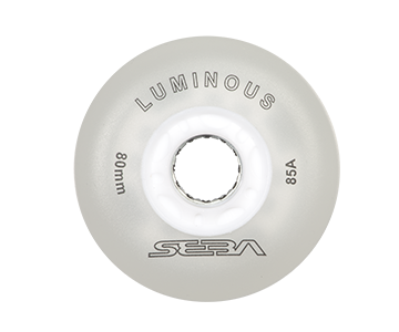 Seba Luminous LED Wheels 76mm/85a Multiple Colors 4-Pack - Sale
