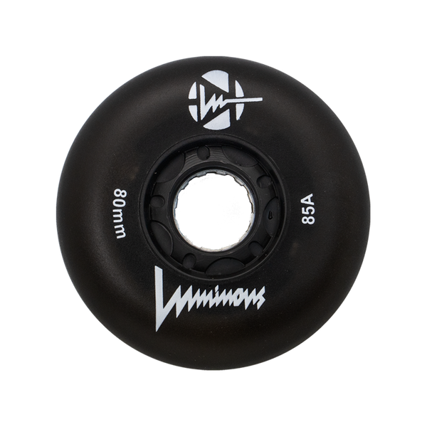 Luminous LED Inline Skate Wheels Multiple Colors 80mm 4-Pack - Sale