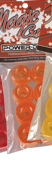 PowerDyne Magic Cushions - Reactor - Quad Roller Skate Bushings
