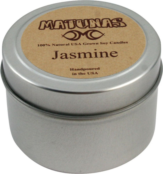 Matunas Soy Candle Jasime 3 oz Tin