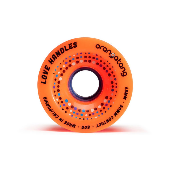 Orangatang Wheels Love Handles 65mm - Multiple Colors and Duros - Set of 4