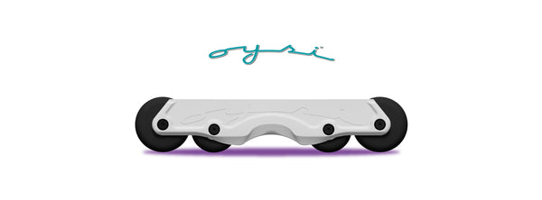 Oysi Inline Skating Chassis Black, Grey, Blue, White or Watermellon Oysius Frames